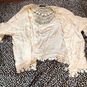 White kimono from SHEIN